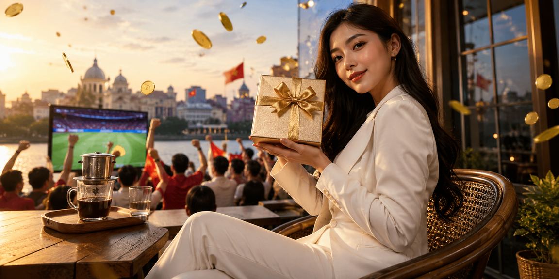 Không gian giải trí casino tại Hà Nội với ly cà phê Việt Nam
